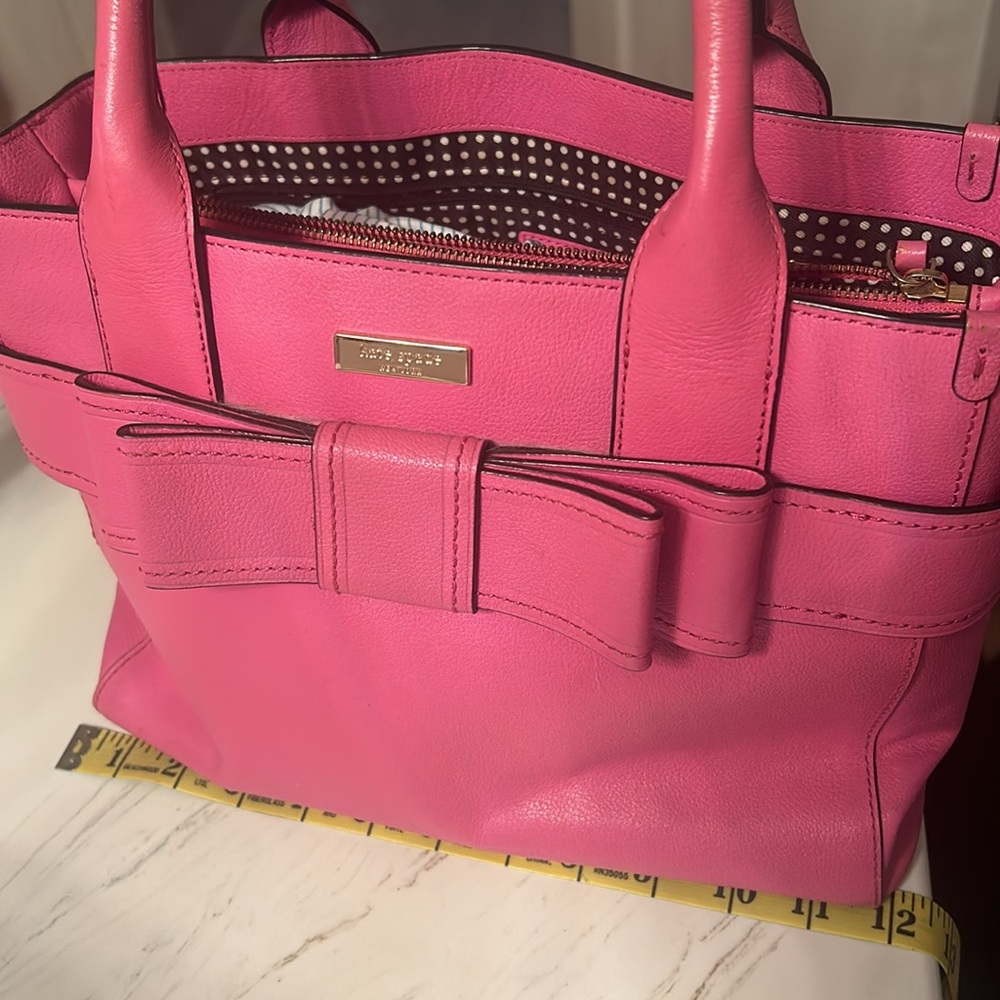 Kate Spade hot pink bow bag - Picture 11 of 12